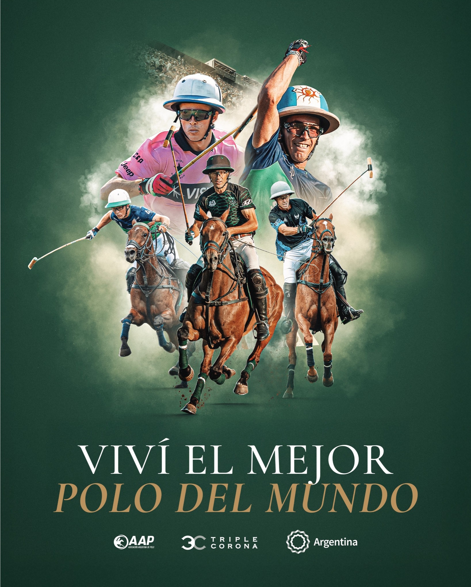 Viví el mejor polo del mundo. AAP, Triple Corona, Argentina.